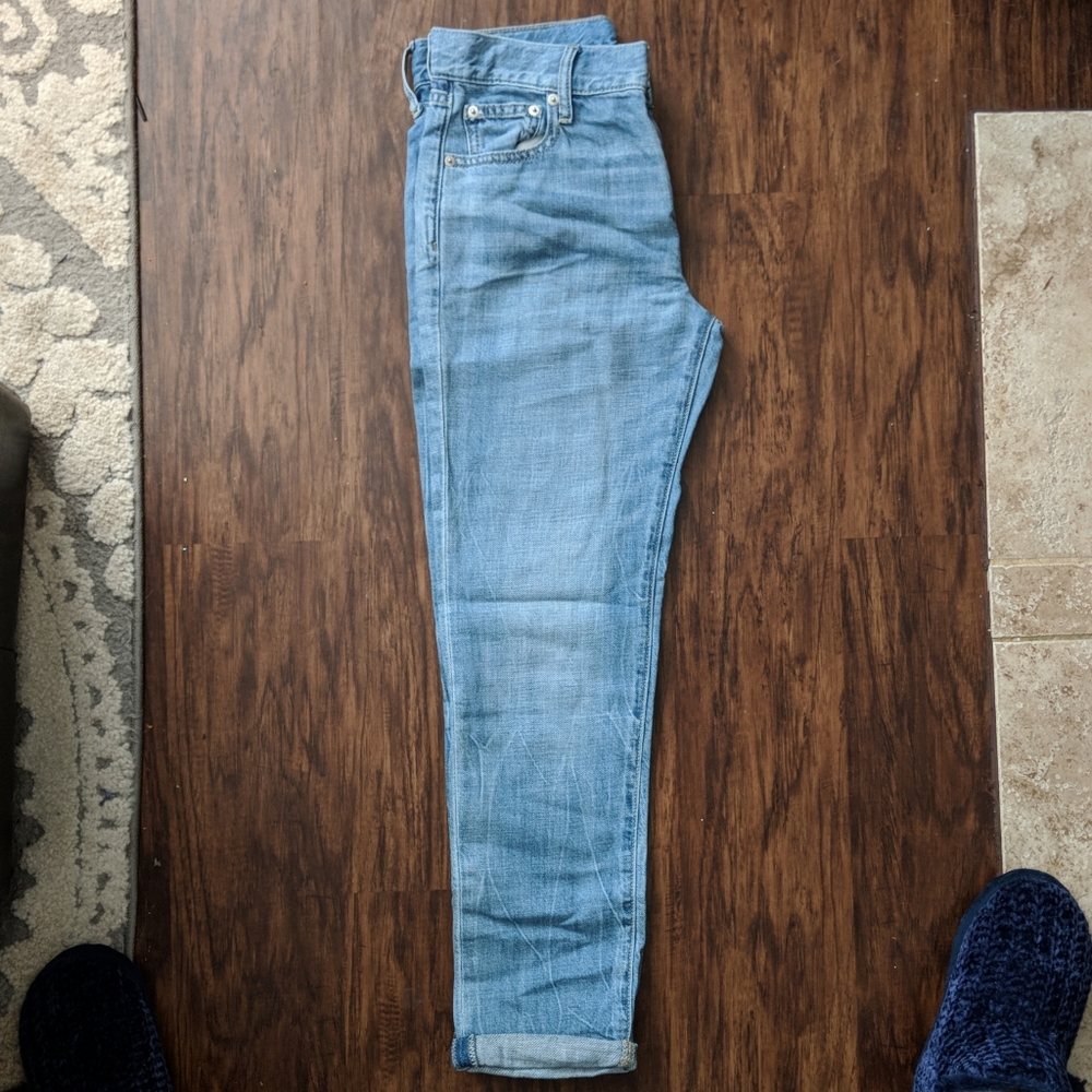 Distressed Girlfriend Denim - Picture 3 of 5